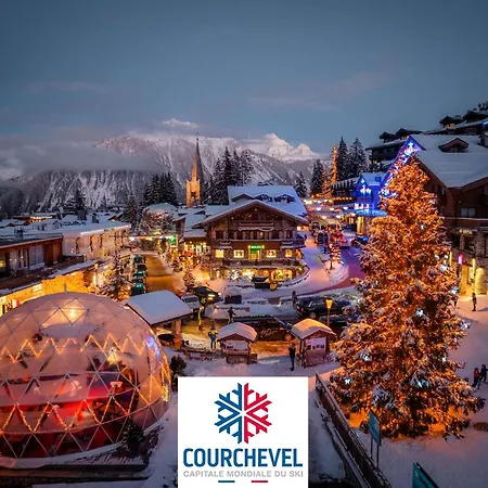 Skis Aux Pieds, Vue - 4 Pers. - Fr-1-631-258 * Courchevel